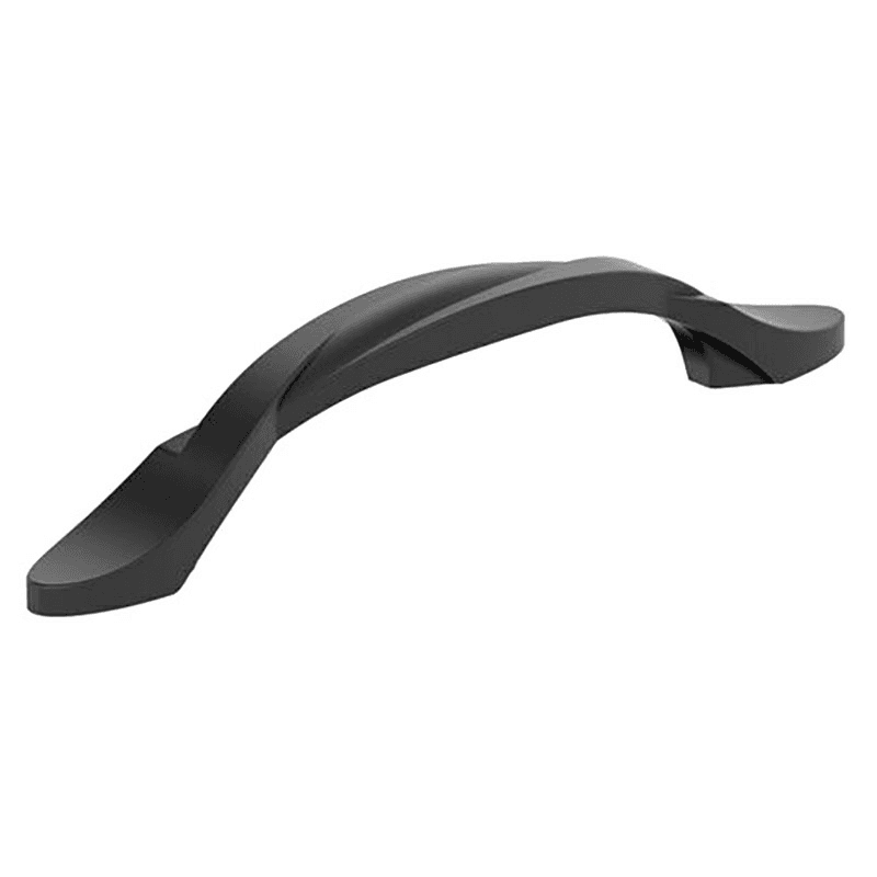 3-3/4" Intertwine Cabinet Pull, Matte Black Main - Image