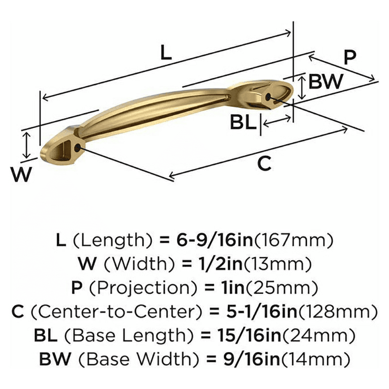 5-1/16" Intertwine Cabinet Pull, Champagne Bronze Alt 2 - Image