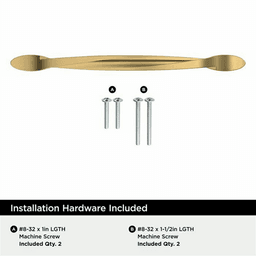 6-5/16" Intertwine Cabinet Pull, Champagne Bronze Alt 3 - Image