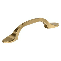 3" Ravino Cabinet Pull, Champagne Bronze Main - Image