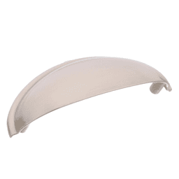 3" Allison&trade; Value Hardware Cup Pull, Satin Nickel - Front View
