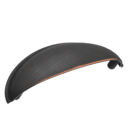 Amerock 3" Allison&trade; Value Hardware Cup Pull in Oil-Rubbed Bronze Finish