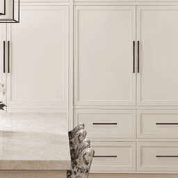 Amerock Cyprus&trade; Appliance Pull - Oil-Rubbed Bronze - Side View