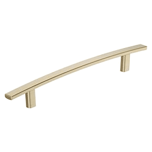 7-9/16" Cyprus Cabinet Pull, Golden Champagne Main - Image