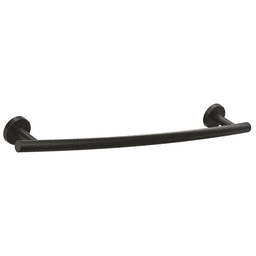 ARRONDI Towel Bar in Matte Black by Amerock - Bathroom Accessory