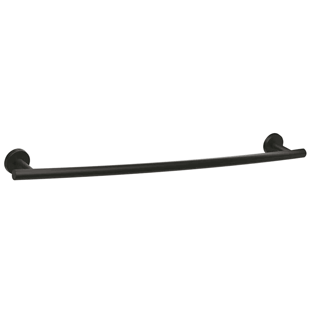 ARRONDI Towel Bar in Matte Black - Sleek and modern design for any bathroom decor