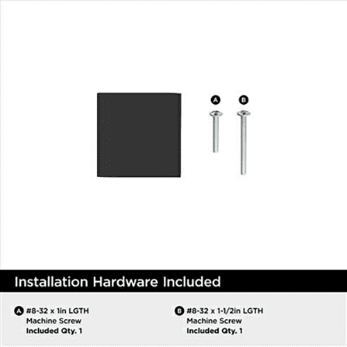 1-1/4" Hatfield Round Cabinet Knob, Matte Black Alt 3 - Image