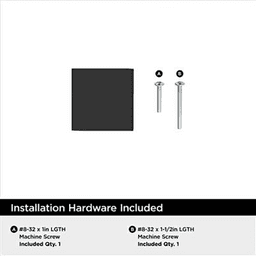 1-1/4" Hatfield Round Cabinet Knob, Matte Black Alt 3 - Image