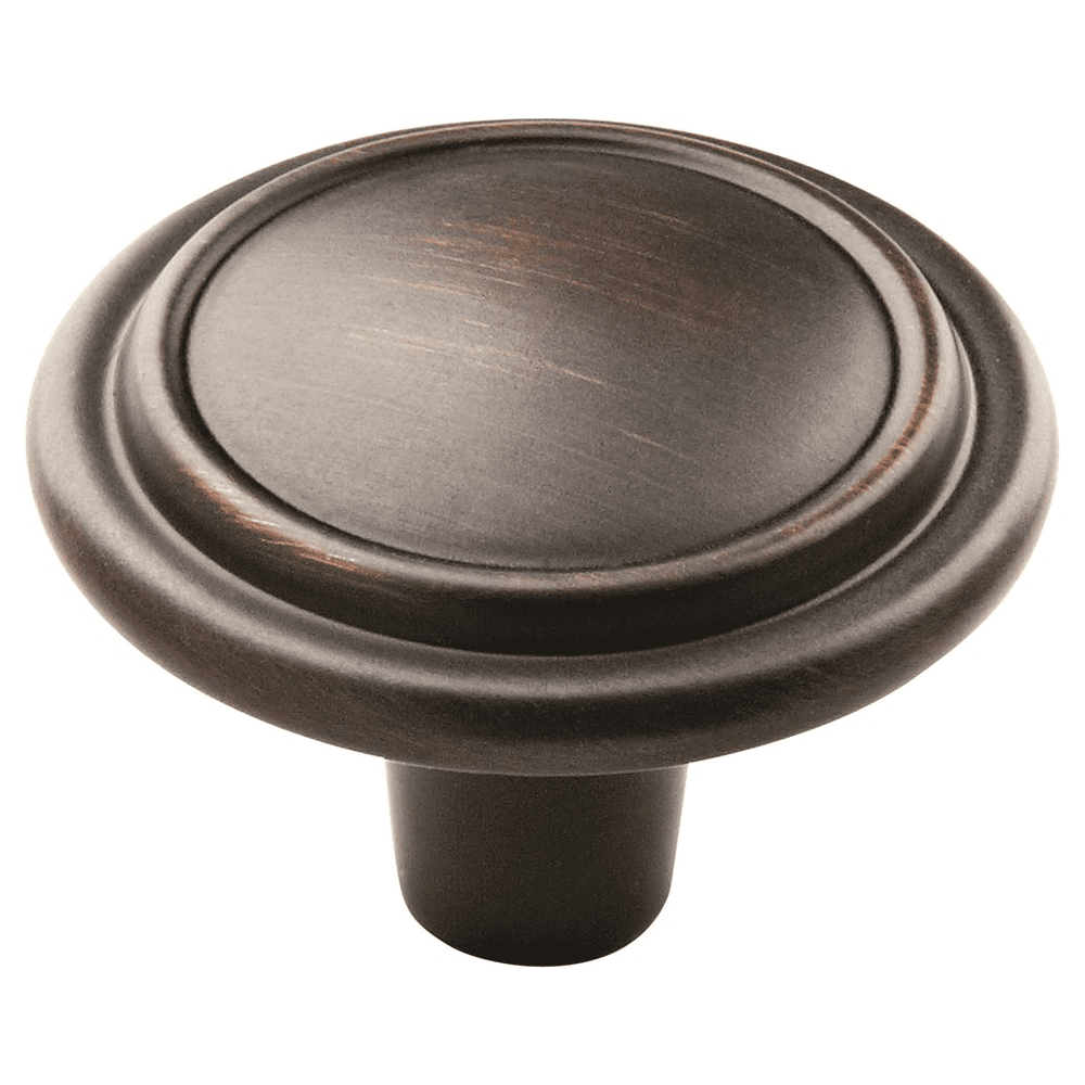 Amerock 1-1/4" Allison&trade; Value Mushroom Cabinet Knob in Oil-Rubbed Bronze Finish