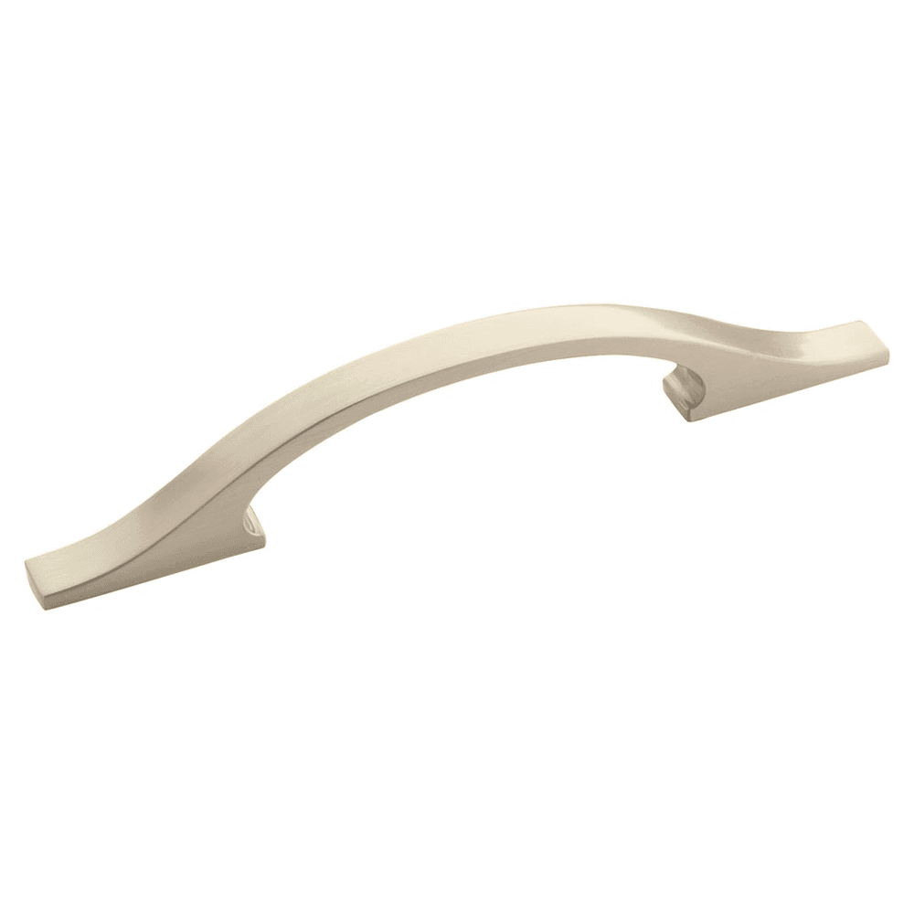 Amerock Conrad Arch Pull in Satin Nickel finish for 3-3/4" cabinets.