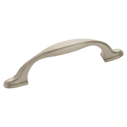 Amerock 3" Atherly Handle Pull, Satin Nickel on Cabinet Drawer