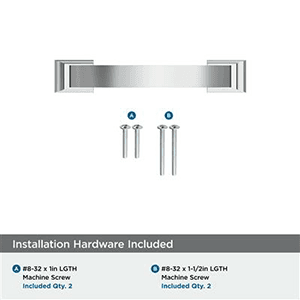 3" Candler Arch Pull, Polished Chrome Alt 2 - Image
