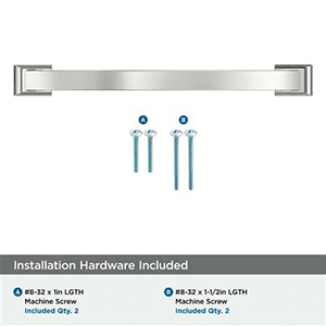7-9/16" Candler Cabinet Pull, Satin Nickel Alt 2 - Image