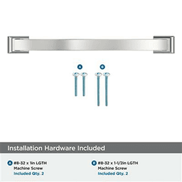 7-9/16" Candler Cabinet Pull, Satin Nickel Alt 2 - Image