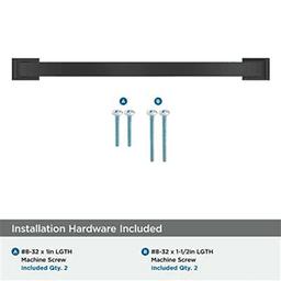 10-1/16" Candler Arch Pull, Black Bronze Alt 2 - Image