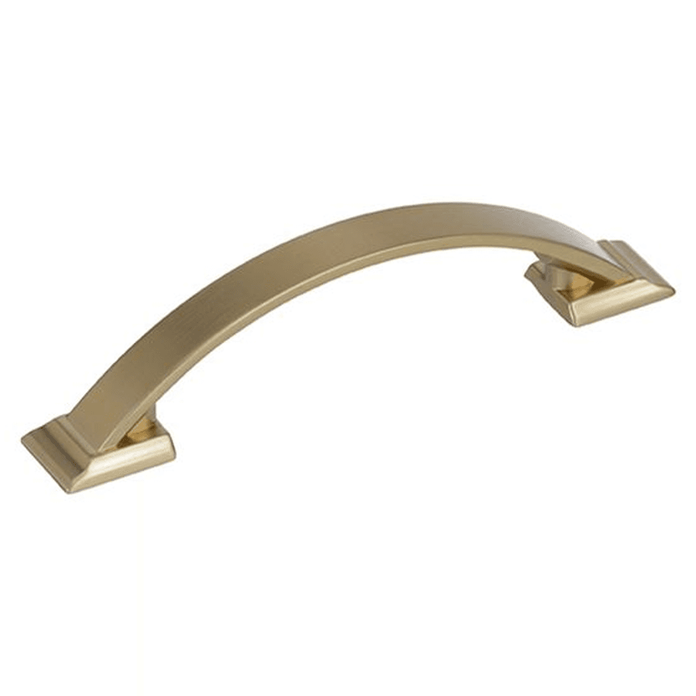 Amerock's Candler Arch Pull in Golden Champagne Finish