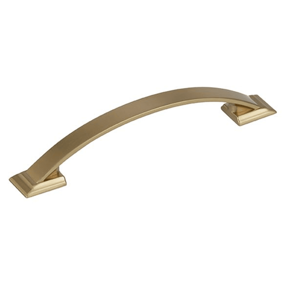128mm Candler Arch Pull in Golden Champagne finish by Amerock