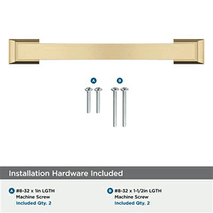 128mm Candler Arch Pull, Champagne Bronze Alt 4 - Image