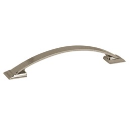 128mm Candler Arch Pull, Polished Nickel - Amerock Cabinet Hardware