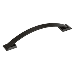 Amerock 160mm Candler Arch Pull in Black Bronze for Cabinet Hardware