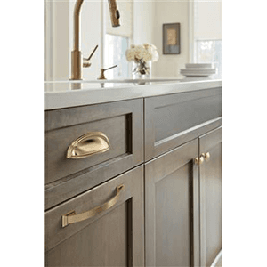 6-5/16" Candler Arch Pull, Champagne Bronze Alt 1 - Image