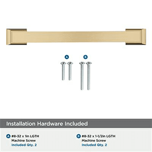 6-5/16" Candler Arch Pull, Champagne Bronze Alt 4 - Image
