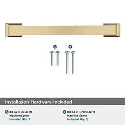 6-5/16" Candler Arch Pull, Champagne Bronze Alt 4 - Image