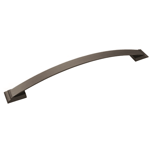 Amerock's 12" Candler Arch Pull in Black Bronze finish