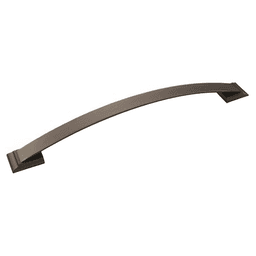 Amerock's 12" Candler Arch Pull in Black Bronze finish