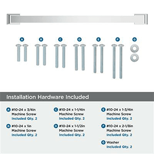 18" Candler Appliance Pull, Polished Chrome Alt 1 - Image