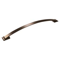 Amerock Candler Arch Pull in Satin Nickel Finish - 18 Inches Long