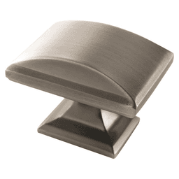 1-1/2 inch Amerock Candler Round Knob with Antique Silver Finish