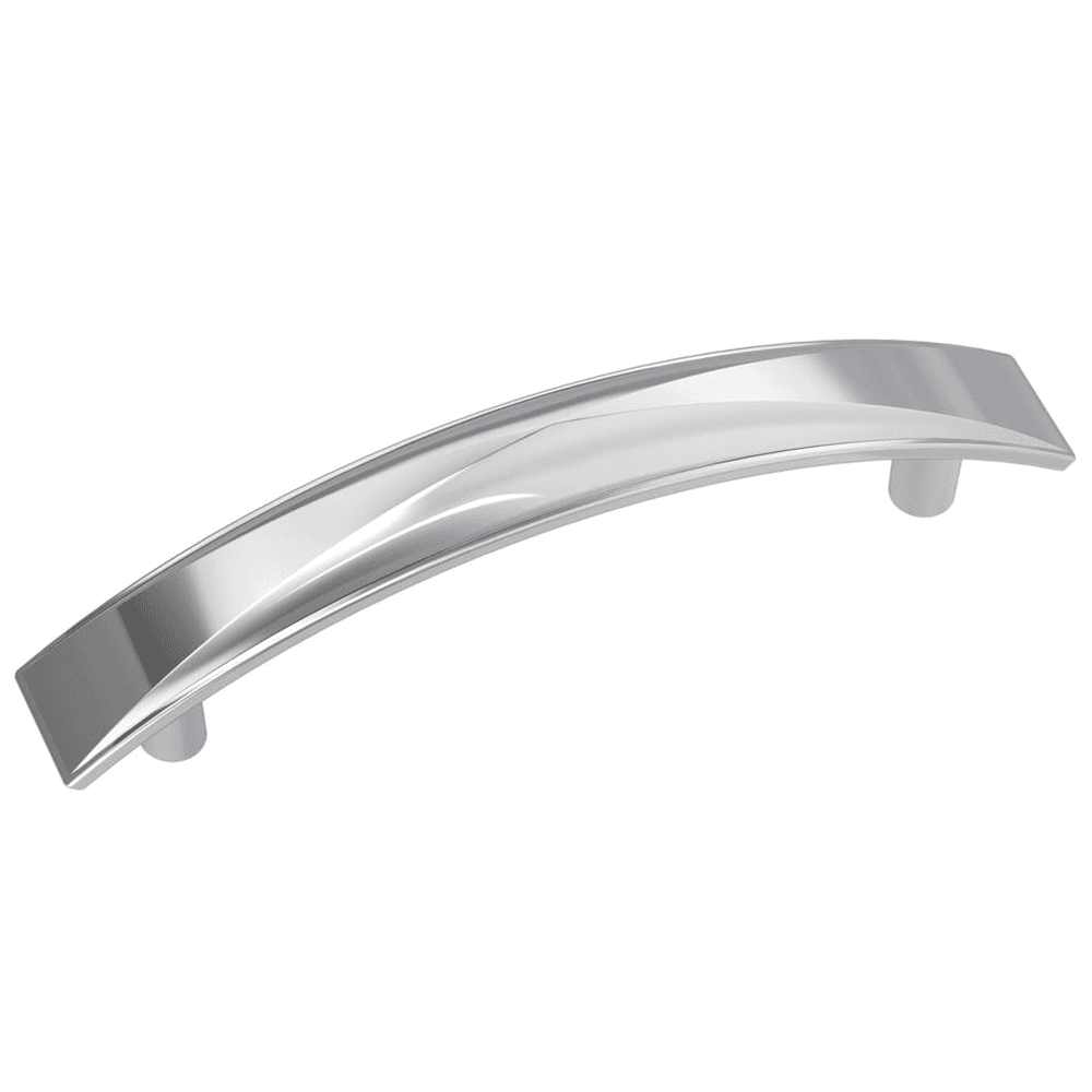 Amerock 96mm Extensity Arch Pull, Polished Chrome - front view