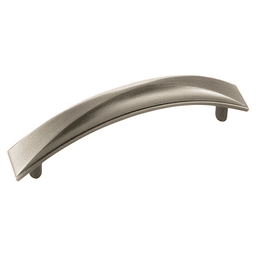 Amerock 96mm Extensity Arch Pull in Antique Silver adds elegance to any decor.