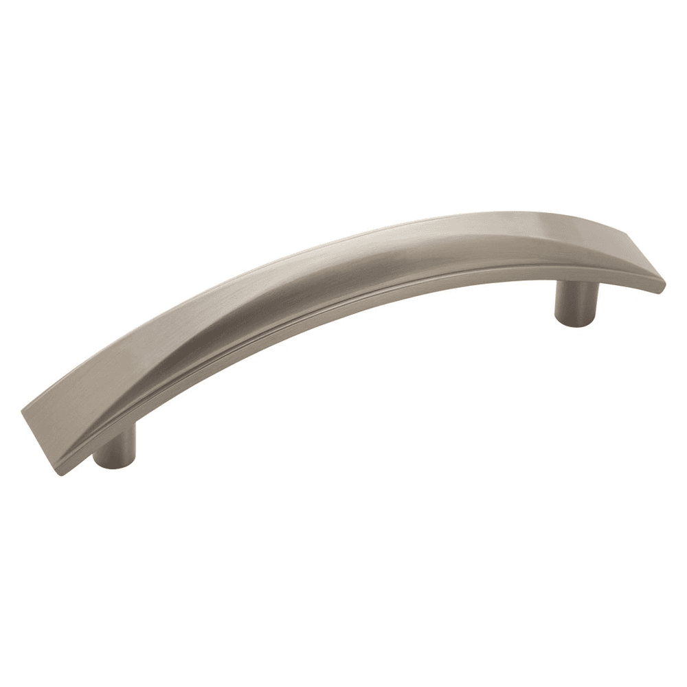 Amerock's 96mm Extensity Arch Pull in Satin Nickel, Perfect for Modern Cabinets and Drawers