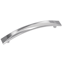 128mm polished chrome arch pull for modern cabinets by Amerock