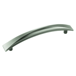 Modern and Sleek 128mm Arch Pull in Flat Black Finish by Amerock