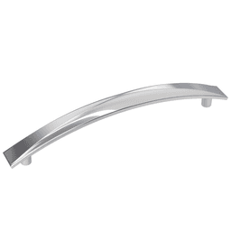 Amerock 160mm Extensity Arch Pull in Polished Chrome on Cabinet Door