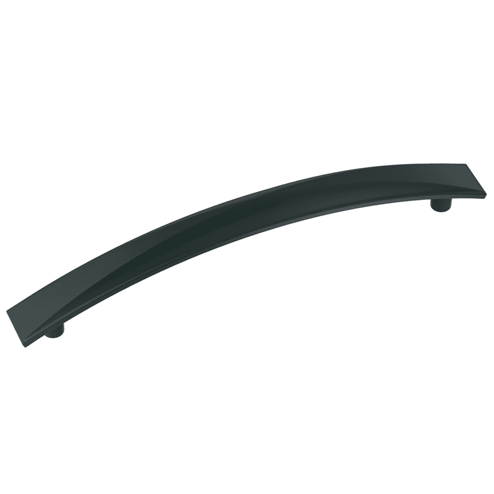 Amerock 160mm Extensity Arch Pull in Flat Black - Front View
