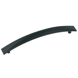 Amerock 160mm Extensity Arch Pull in Flat Black - Front View