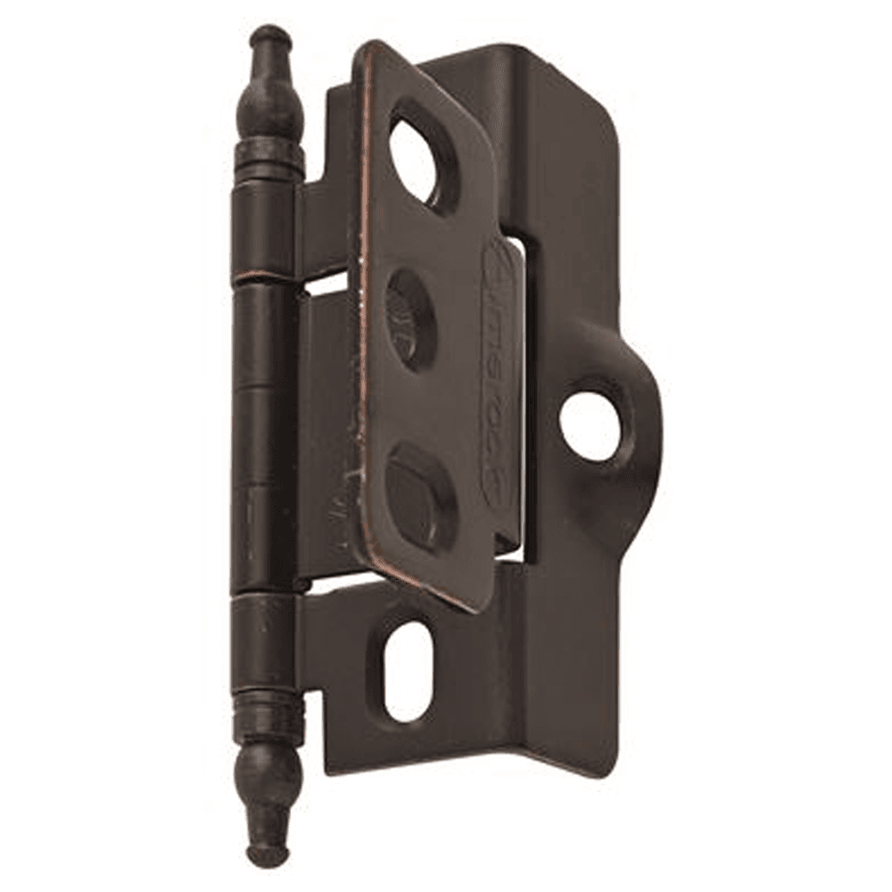 3/4" Full Wrap-Around Minaret Finial Hinge, Free-Swinging, Inset, Oil-Rubbed Bronze - Main Image