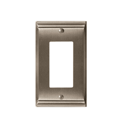 Amerock Candler Wall Plate - Strong Lines & Soft Curves in Black Bronze