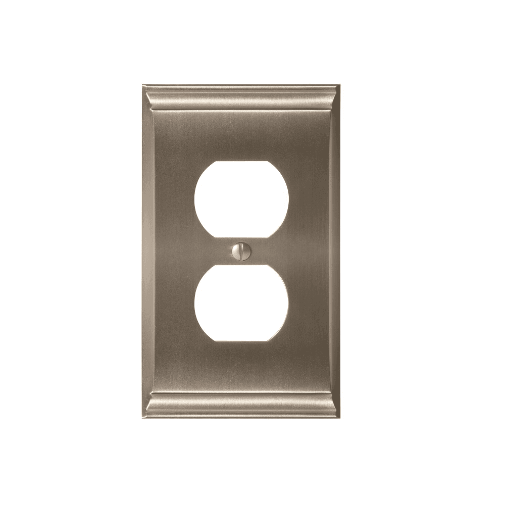 Amerock Candler 2-7/8" Wall Plate in Satin Nickel