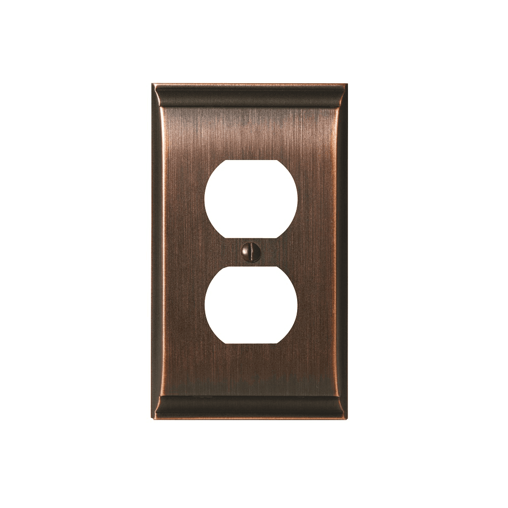 2-7/8" Oil-Rubbed Bronze Wall Plate by Amerock
