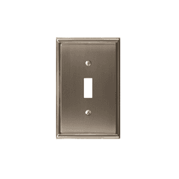 Amerock Mulholland Collection Wall Plate in Satin Nickel