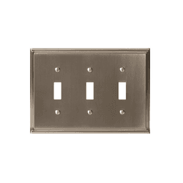 Amerock Mulholland Collection 3 Toggle Wall Plate in Oil-Rubbed Bronze