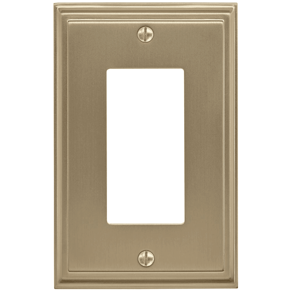 Amerock Mulholland Golden Champagne Wall Plate