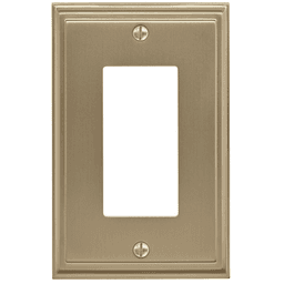 Amerock Mulholland Golden Champagne Wall Plate