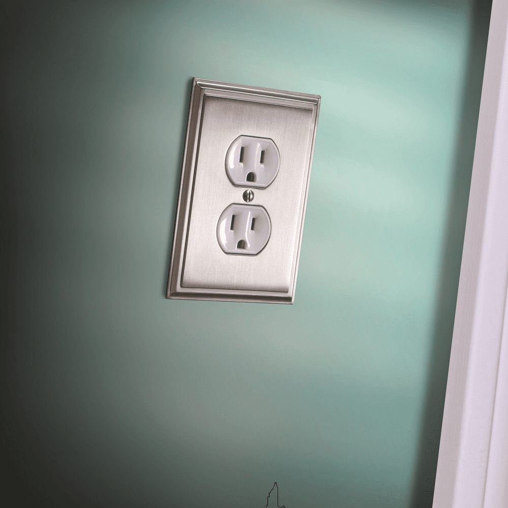 Amerock Mulholland Black Bronze Wall Plate for 3 rocker switches