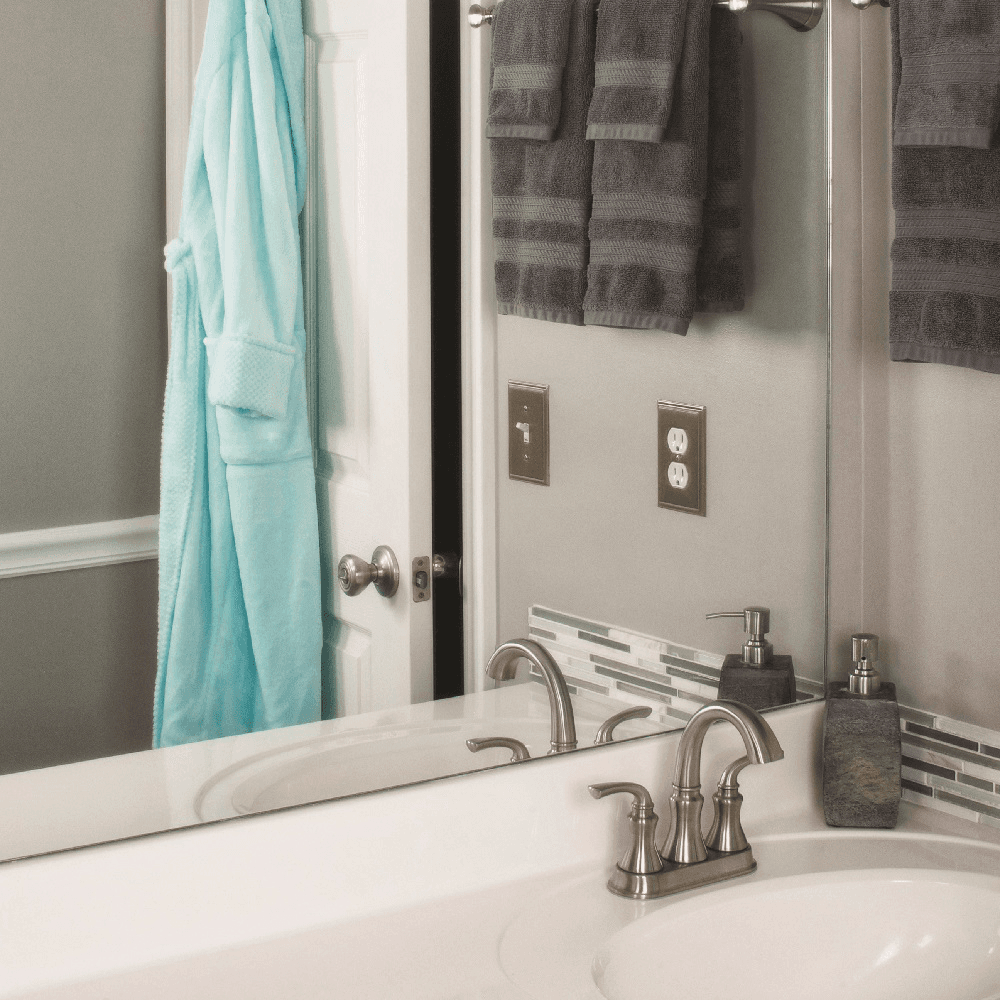 Mulholland Satin Nickel Wall Plate by Amerock
